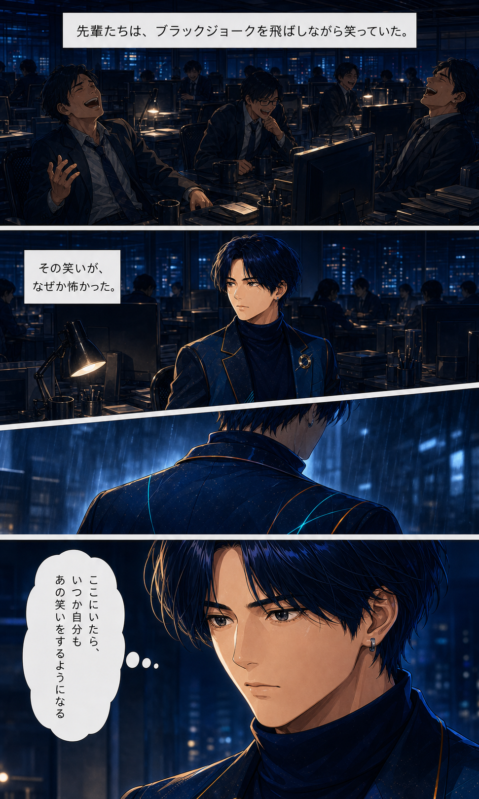 しんのすけ ストーリー漫画 3ページ目 怖かった笑い