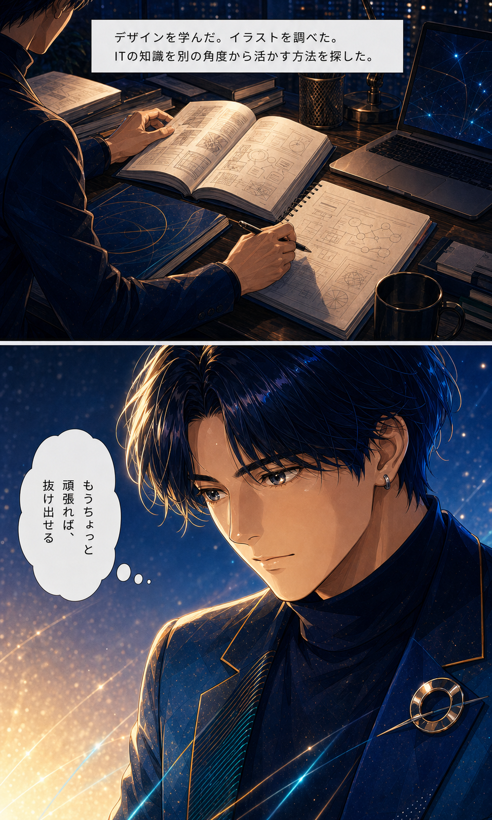 しんのすけ ストーリー漫画 5ページ目 抜け出せる感覚