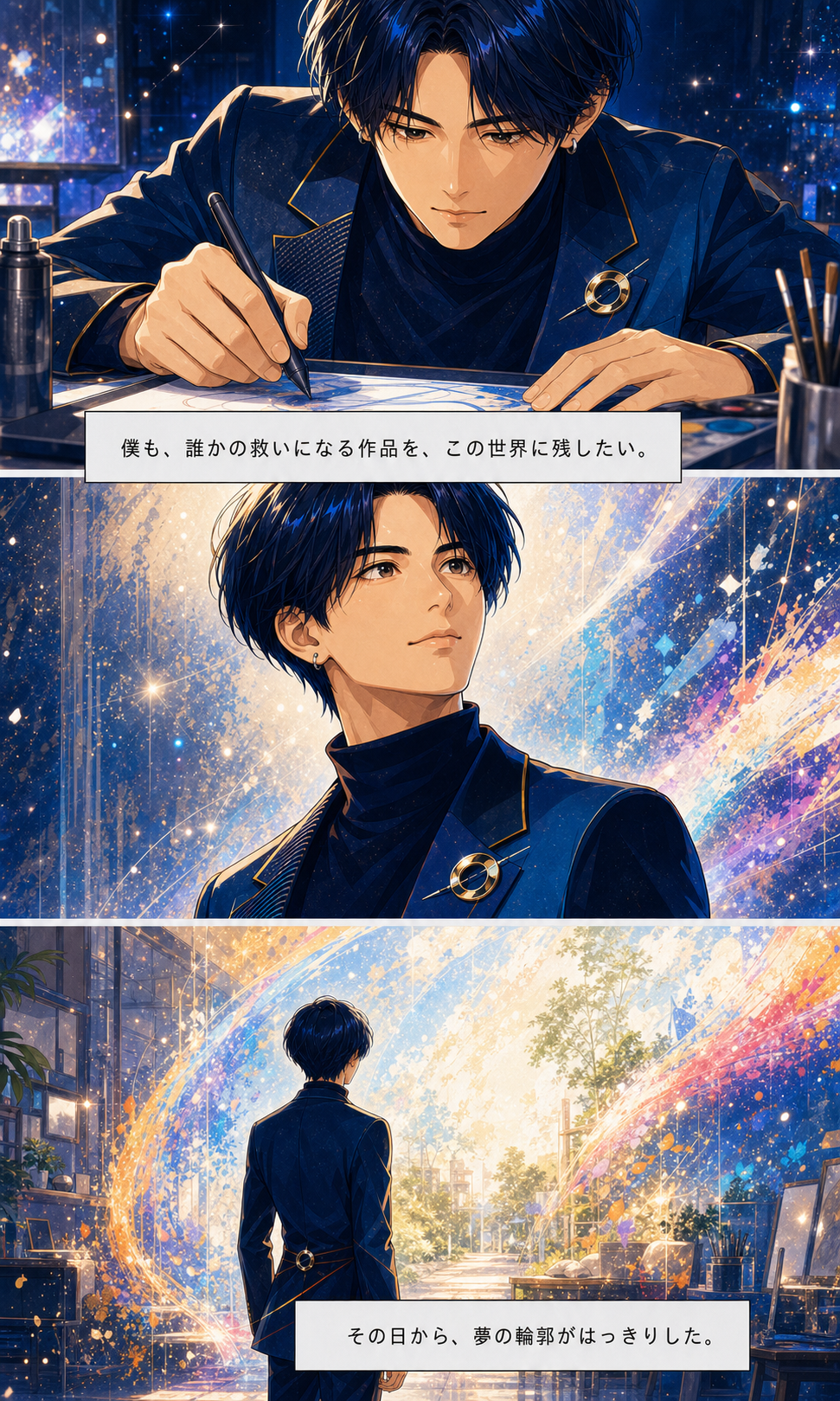 しんのすけ ストーリー漫画 9ページ目 夢の輪郭