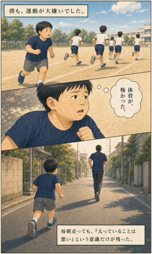 阿部英明 パーソナルトレーニング・プロフィールストーリー漫画 4ページ目