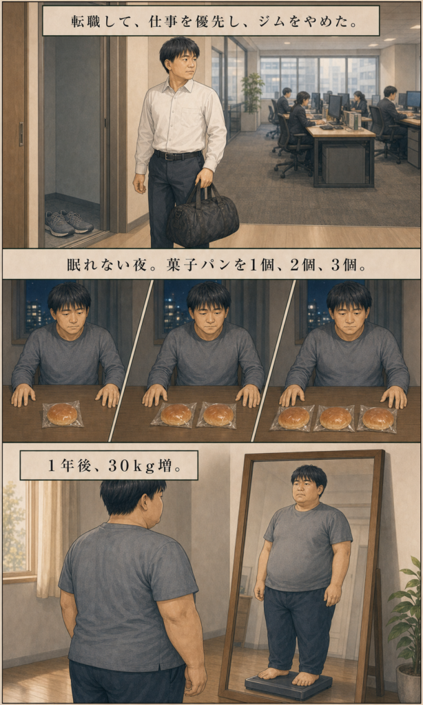 阿部英明 パーソナルトレーニング・プロフィールストーリー漫画 8ページ目