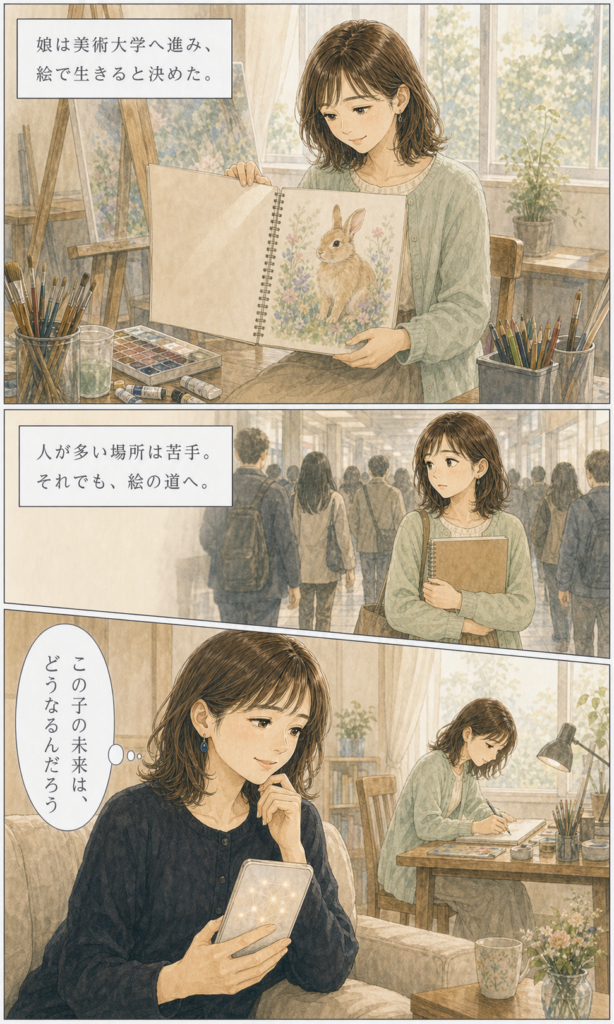 井原ちよ プロフィールストーリー漫画 9ページ目