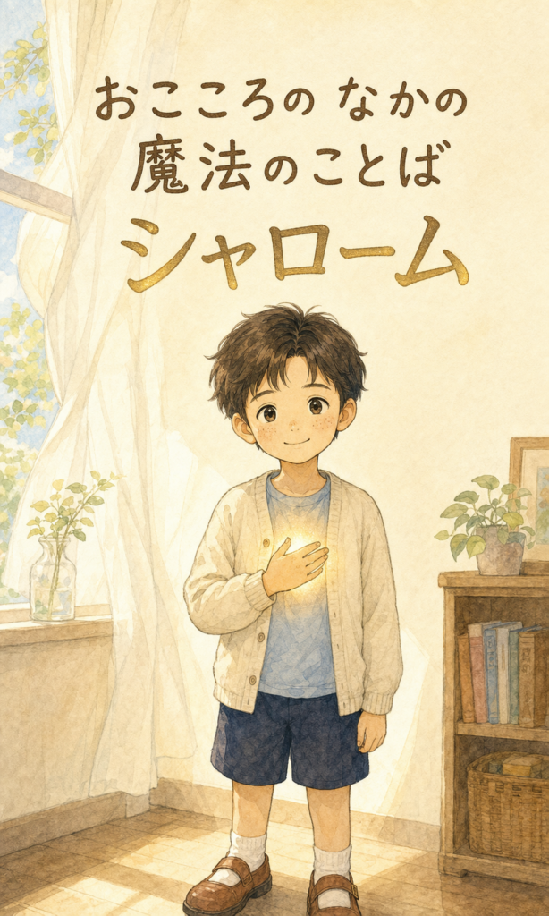 おこころの なかの 魔法のことば シャローム 漫画 1ページ目