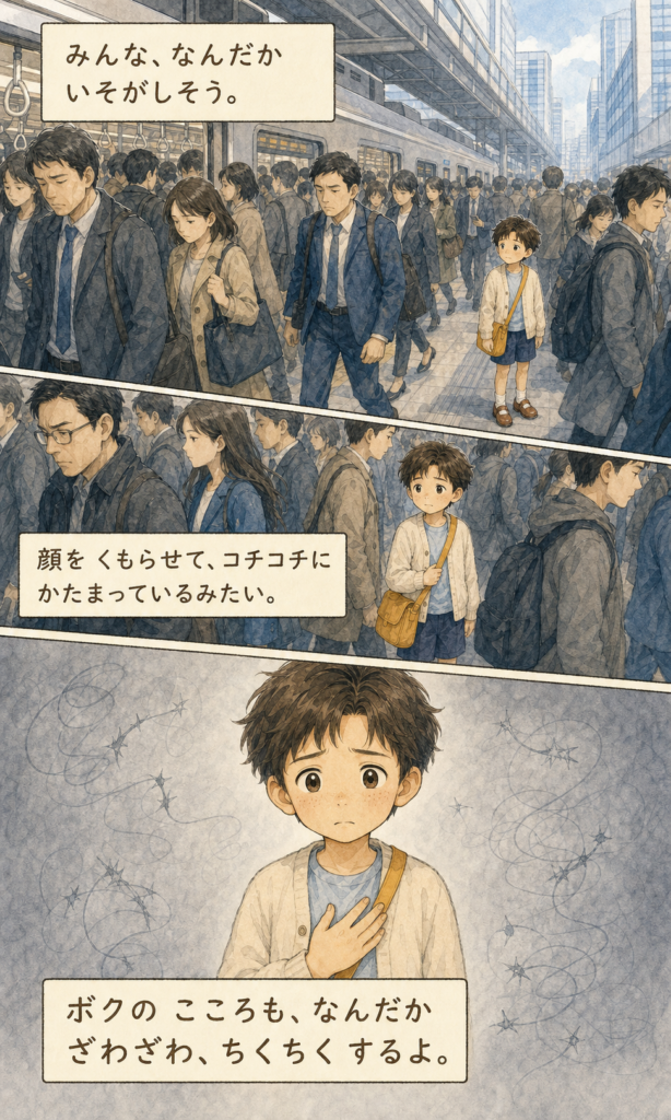 おこころの なかの 魔法のことば シャローム 漫画 2ページ目