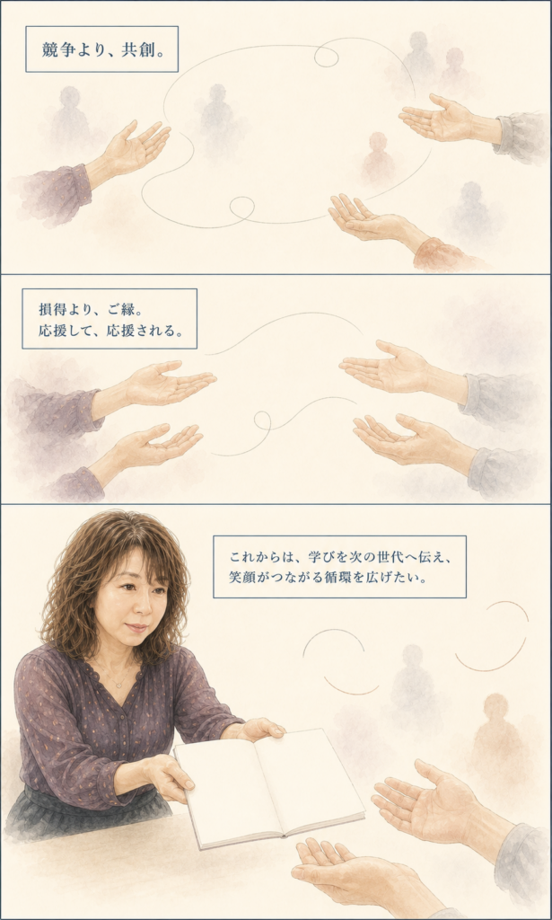 手相鑑定士 紫音華のプロフィールストーリー漫画 19ページ目