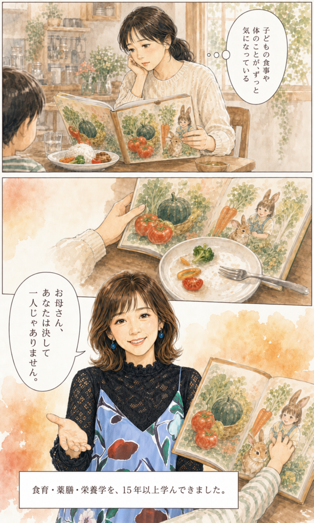 井原ちよ プロフィールストーリー漫画 3ページ目